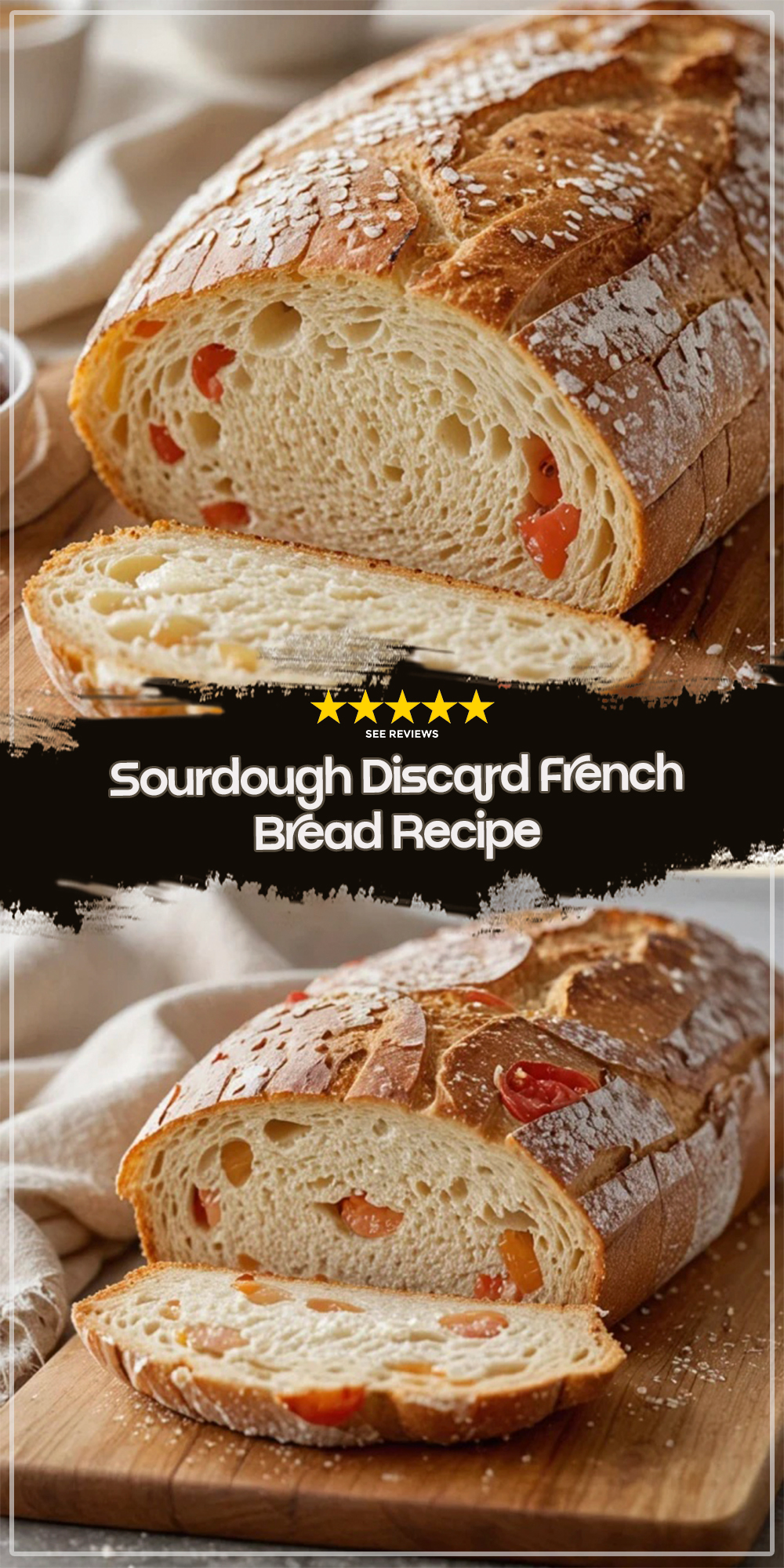 Sourdough Discard French Bread Recipe