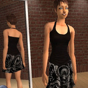 Black-Ruffle-Dress