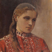 Портрет Марии Высоцкой 1880 е