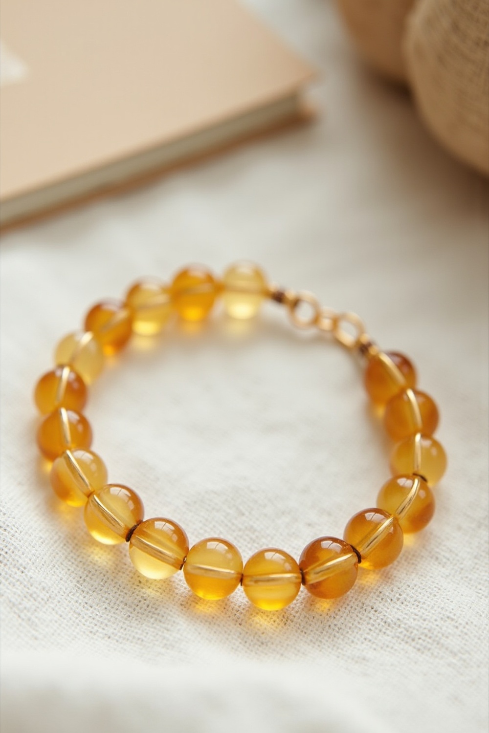 Citrine Abundance Bracelet – Attract Positive Energy | Lumina Quartz
