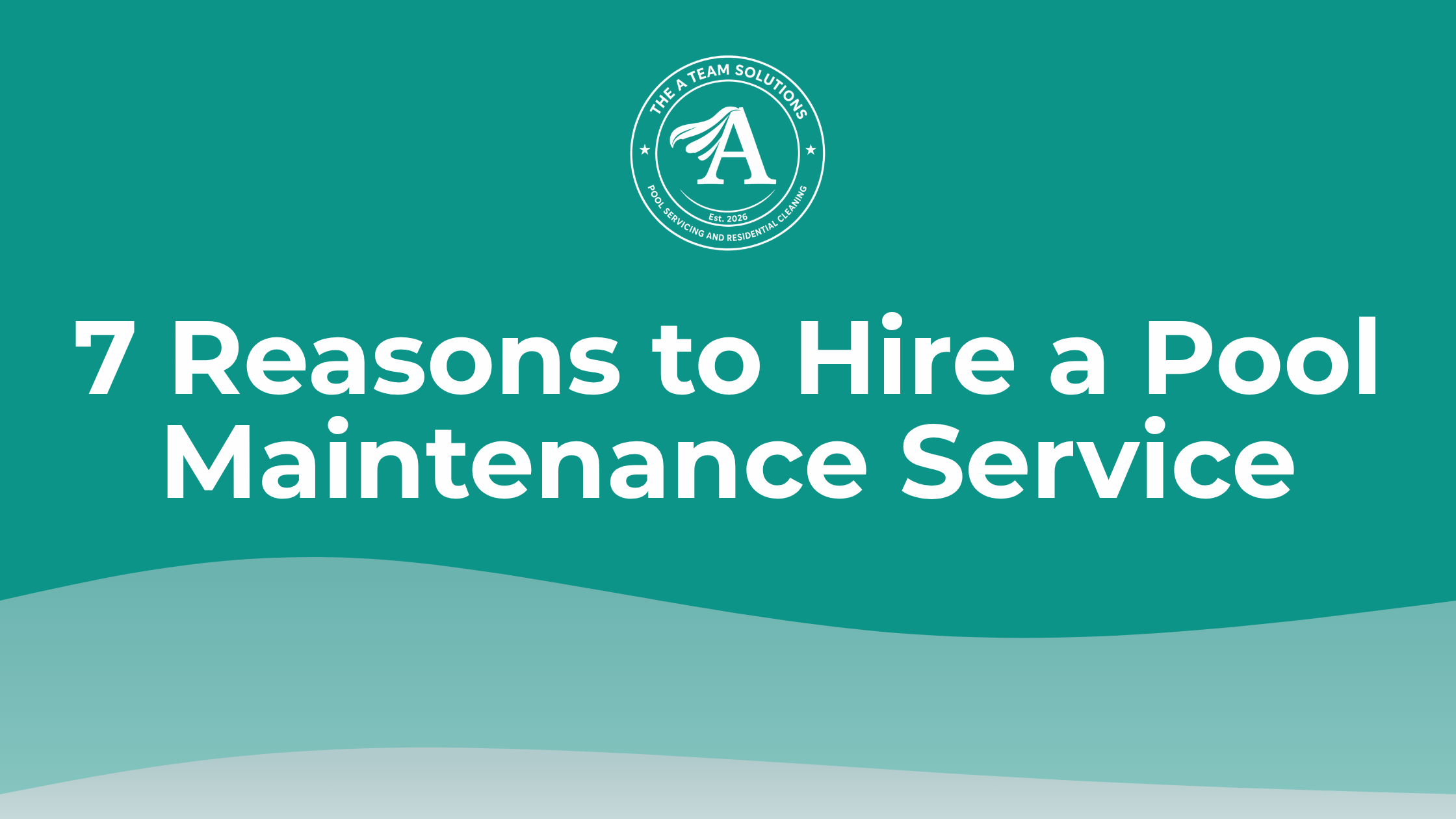 Reasons to hire a pool maintenance service