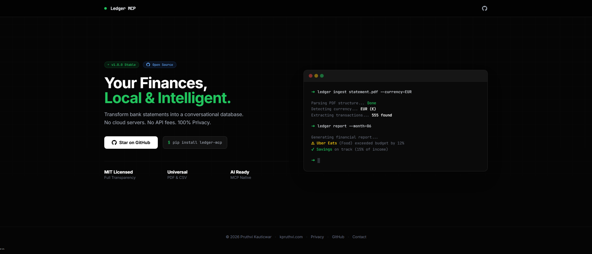 Stored capture of ledger-mcp.pages.dev