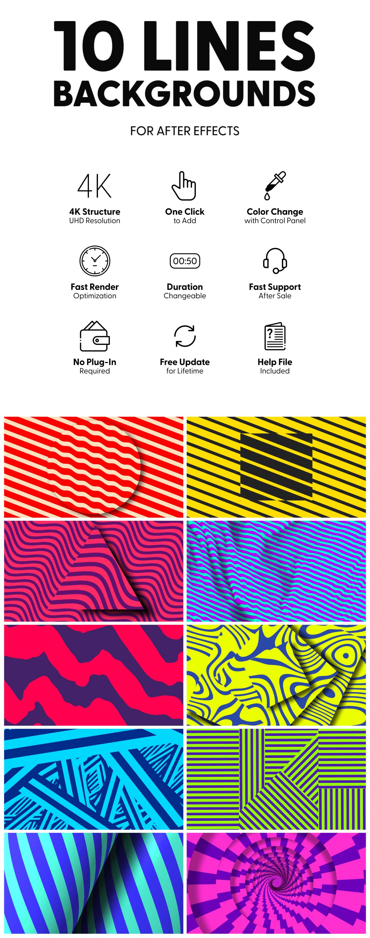 Lines Backgrounds - 2