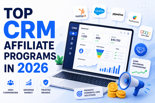 Best CRM Affiliate Programs in 2026: Earn Recurring Commissions Every Month