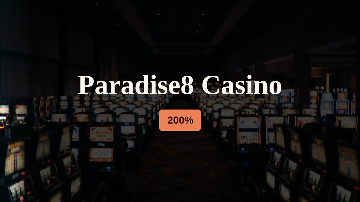 Paradise8 Casino — bono de bienvenida 200%, pagos: Visa, Mastercard, Skrill, Neteller, Paysafecard Paradise8 Casino — bono de bienvenida 200%, pagos: Visa, Mastercard, Skrill, Neteller, Paysafecard