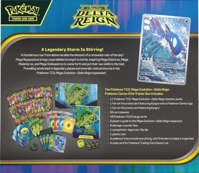 Retro della Pokémon Center Elite Trainer Box