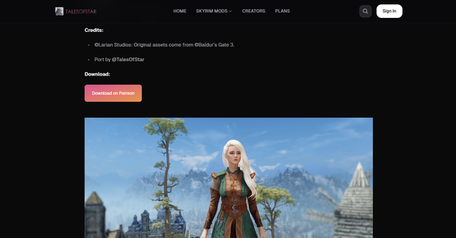 website before blurred