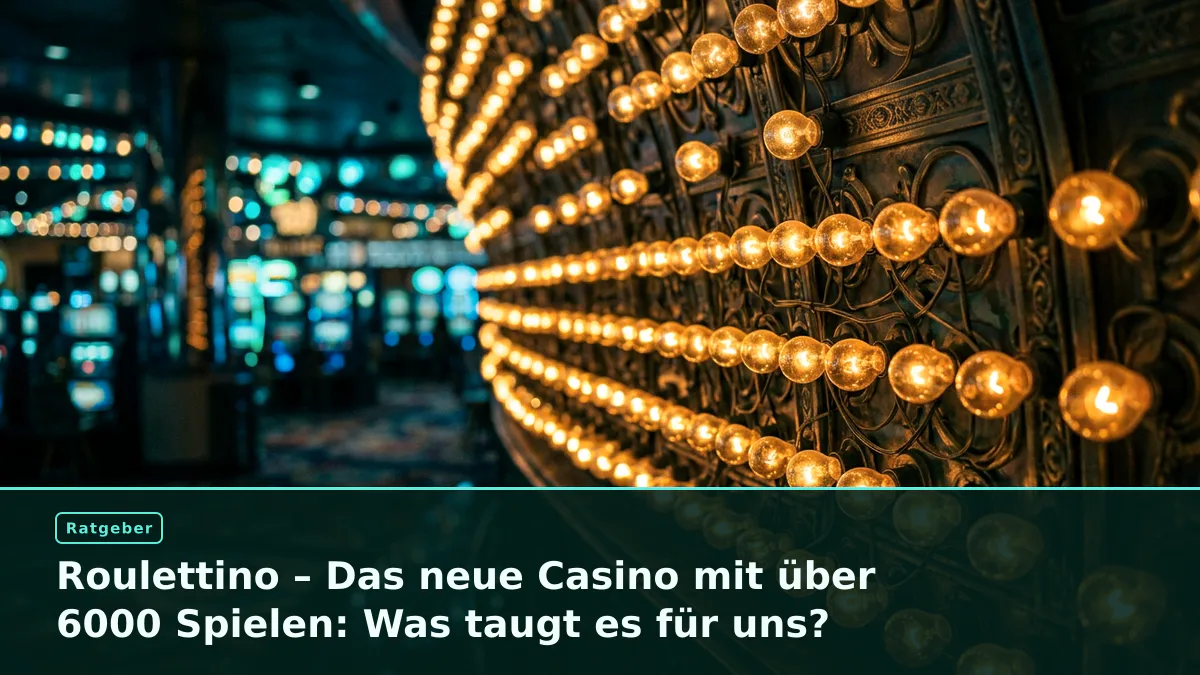 Roulettino – Das neue Casino mit über 6000 Spielen: Was taugt es für uns?