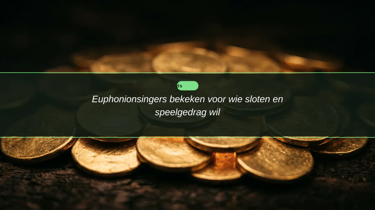 Euphonionsingers bekeken voor wie sloten en speelgedrag wil