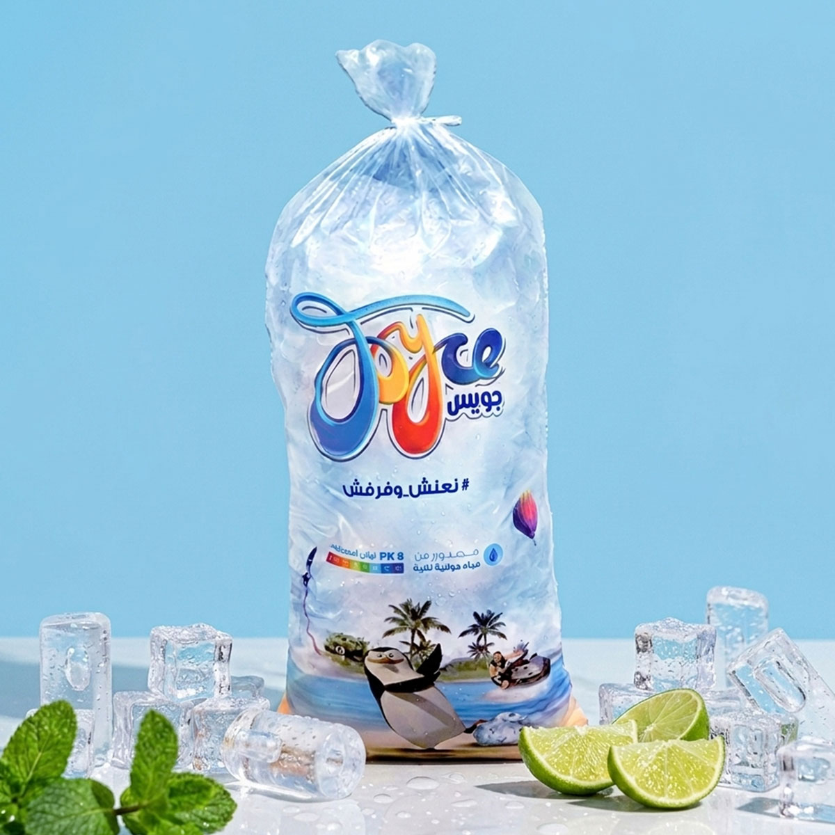 كيس ثلج أسطواني جويس 4 كجم