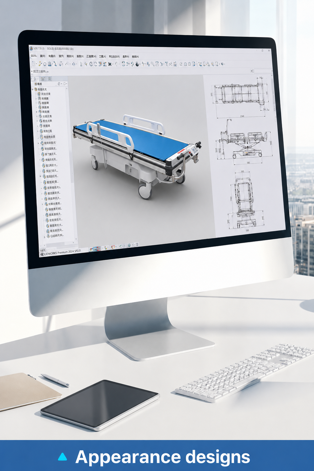 Patient Transfer System Appearance Design