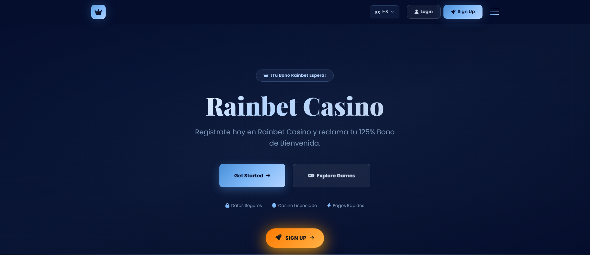 Stored capture of rainbet-casino-bonus.com