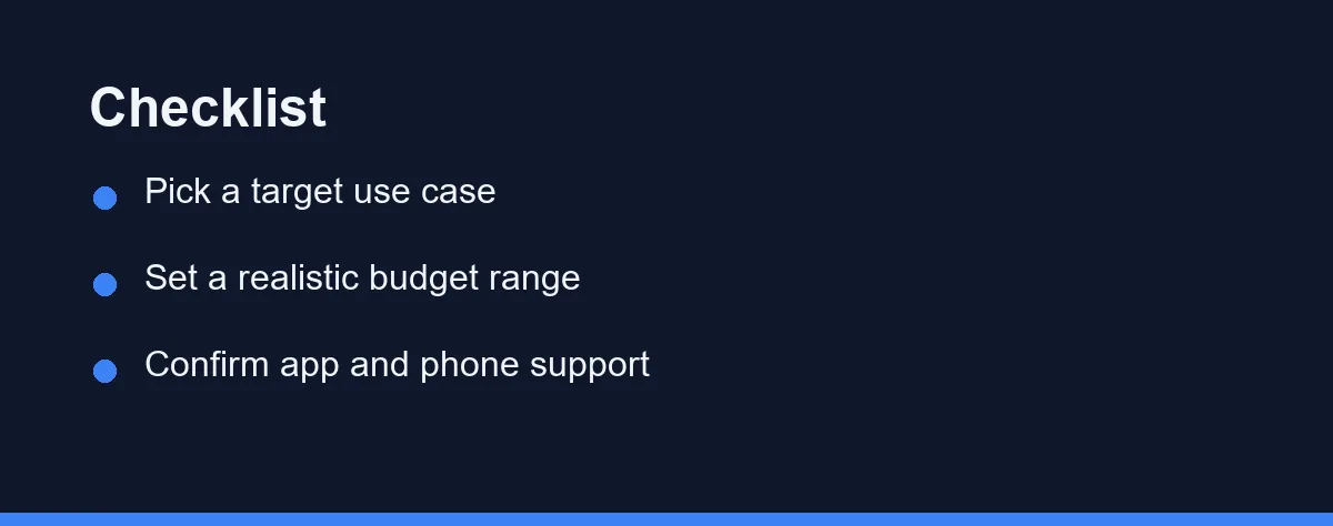 Checklist