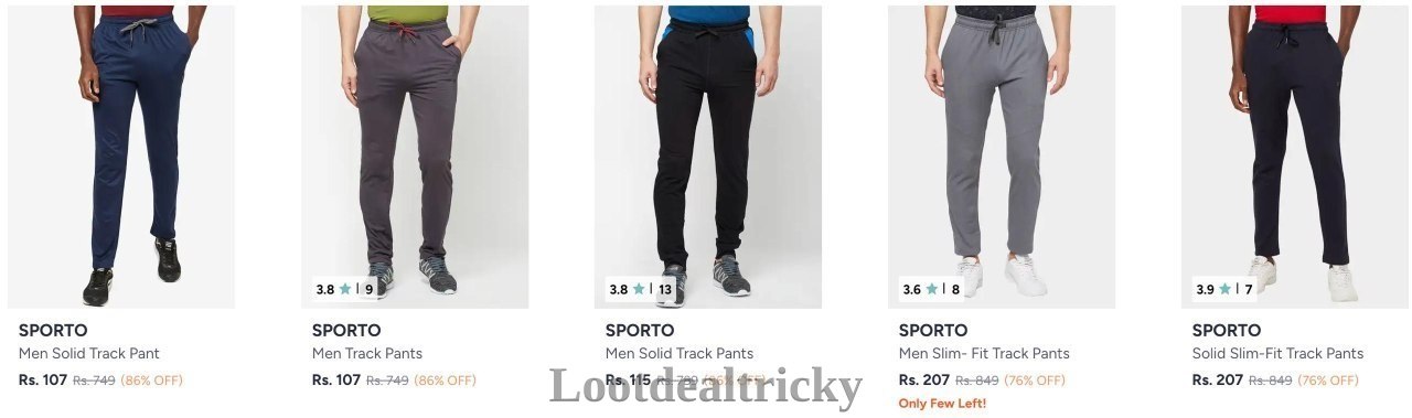 Grab Trackpants Starts – Massive Offer Get 70% OFF Today