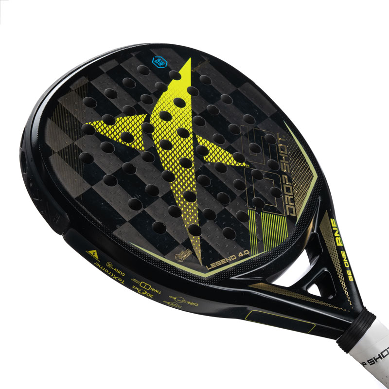 Drop Shot legend 4.0, 24K Carbon Fiber Padel Racket — view 2