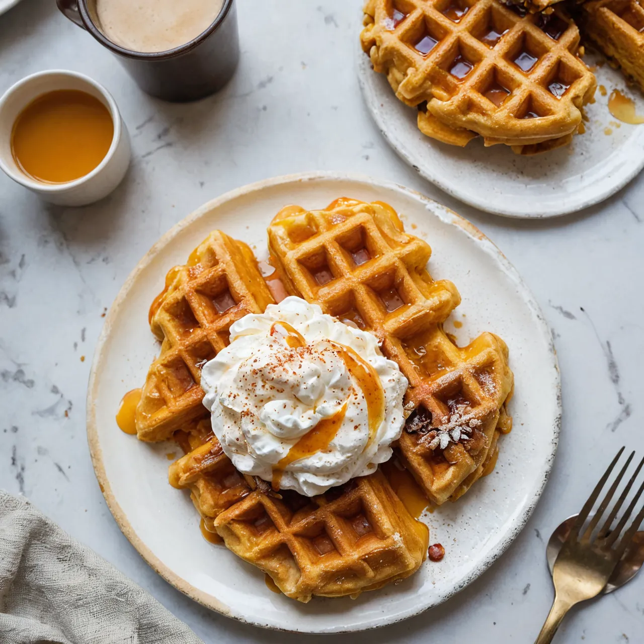 Perfect Pumpkin Waffles Recipe for Fall Breakfast