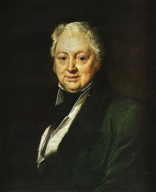 Портрет В И Бибикова 1839