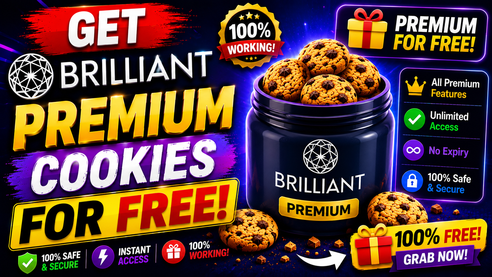 Brilliant premium cookies