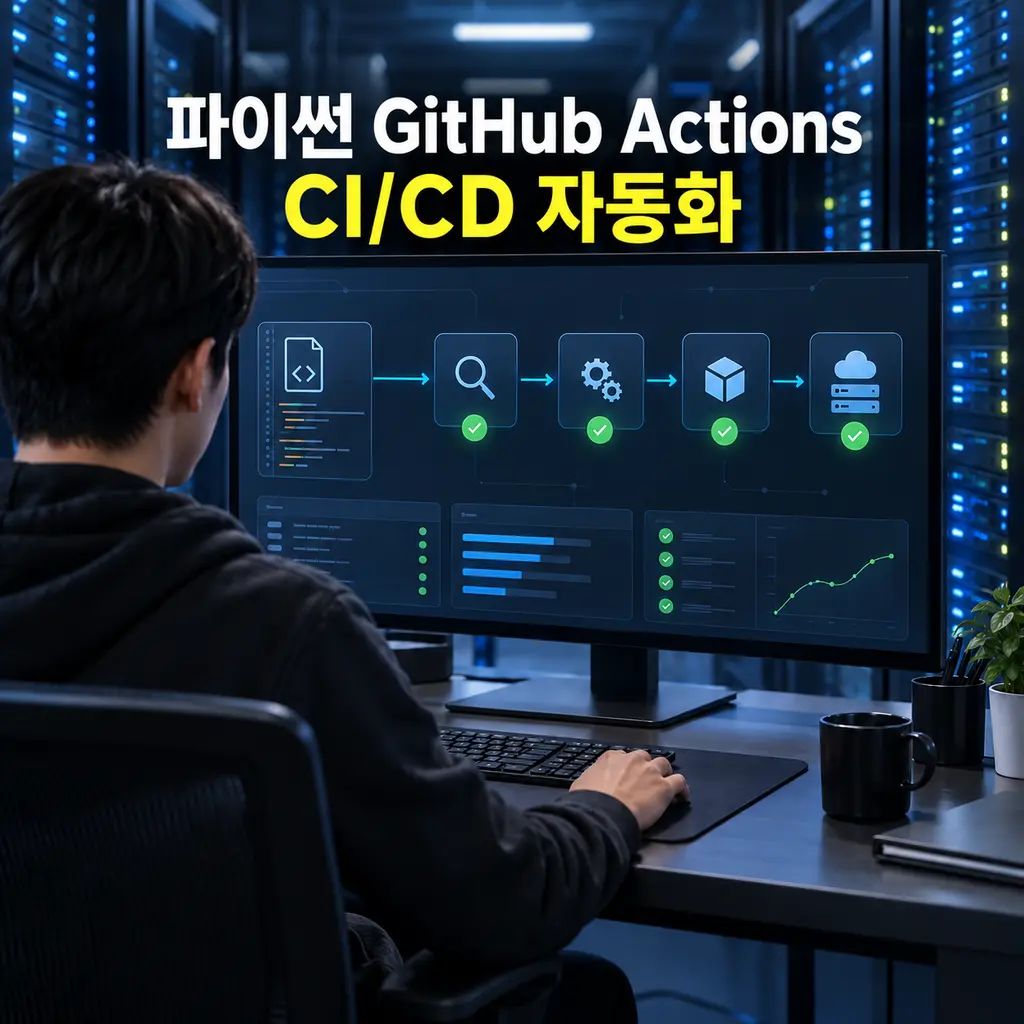 파이썬 GitHub Actions CI/CD 자동화 파이프라인