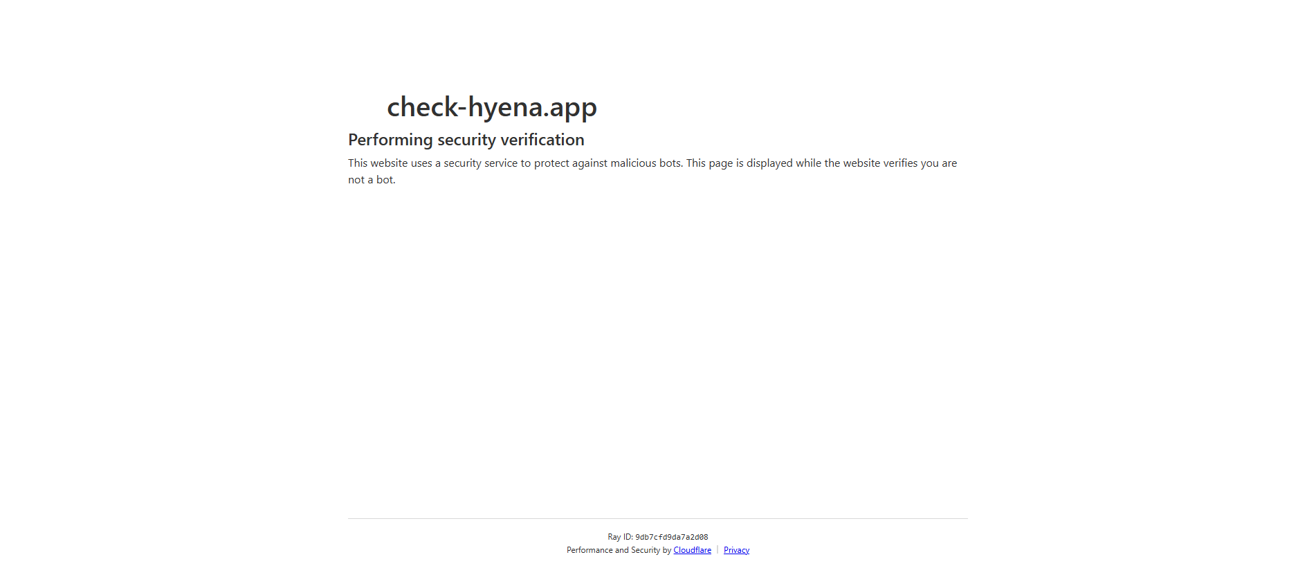 Stored capture of check-hyena.app