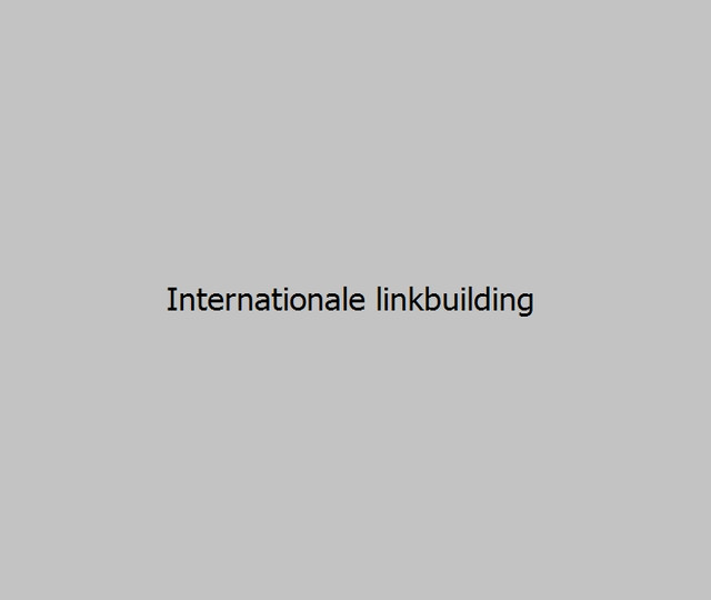 Internationale-linkbuilding