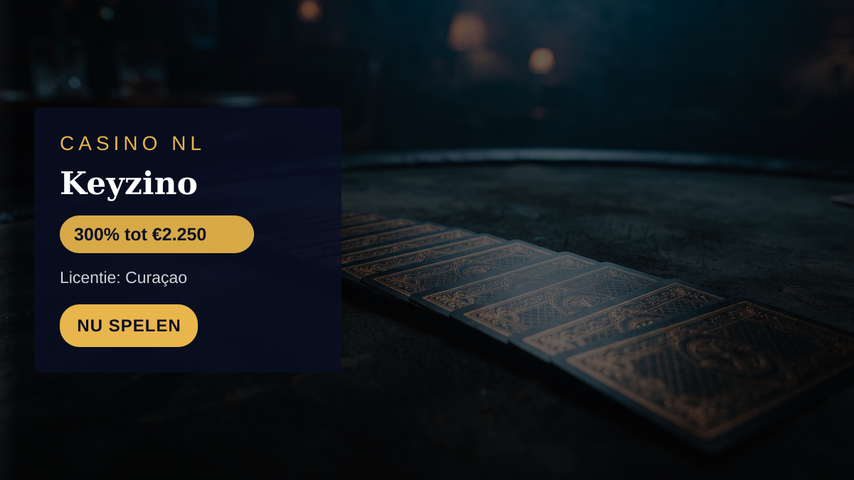 Keyzino casino � welkomstbonus 300% tot �2.250 + 15 FS, betalingen: Visa, Mastercard, Skrill, Paysafecard, Apple Pay