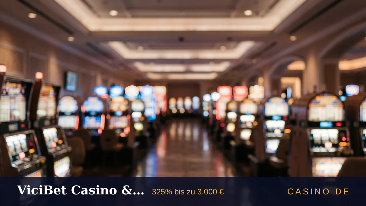 ViciBet Casino & Sportwetten � Willkommensbonus 325% bis zu 3.000 � + 300 FS, Zahlungen: Visa, Mastercard, PayPal, Skrill, Neteller
