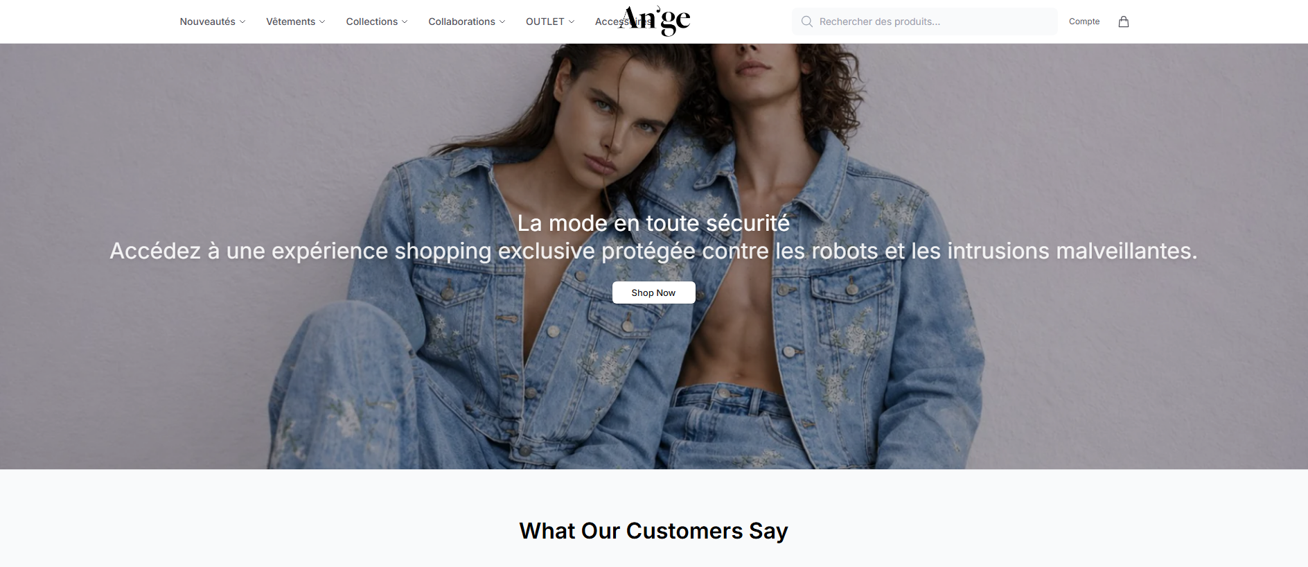 Stored capture of angefashion.shop