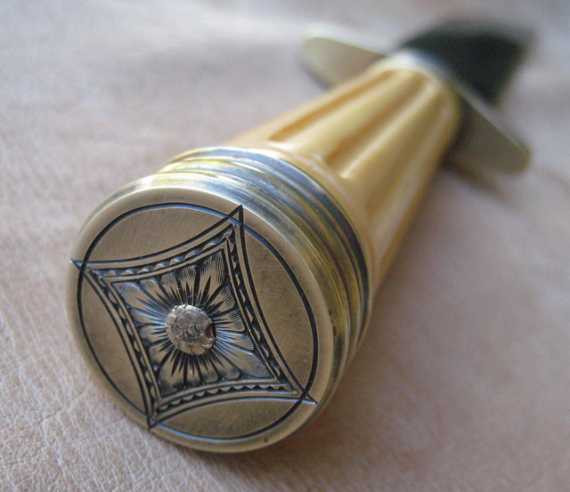 Ivory handled Knife 7