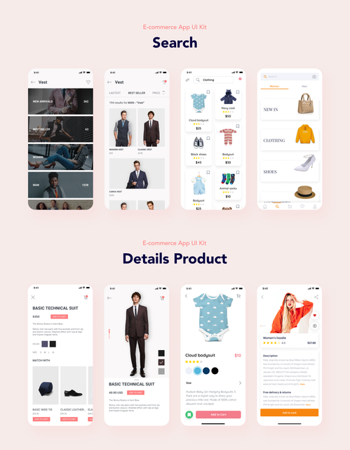 Veery E-Commerce UI Kit