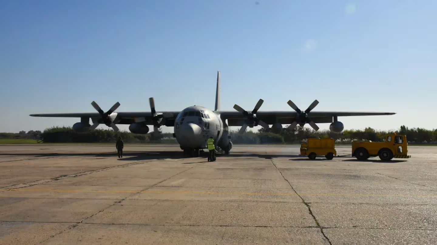 La Argentina envió a Brasil un avión de la Fuerza Aérea para asistir a las víctimas de las inundaciones