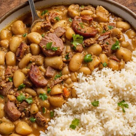 New Orleans-Style White Beans & Rice