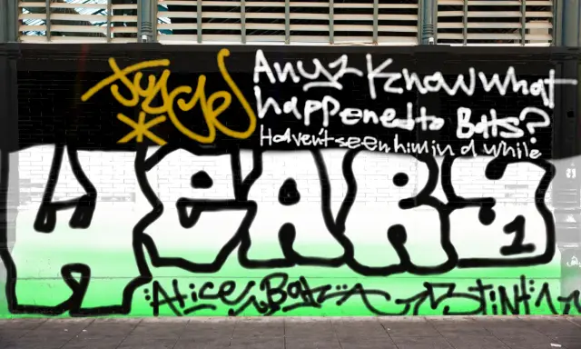 Graffiti artwork by DECAY