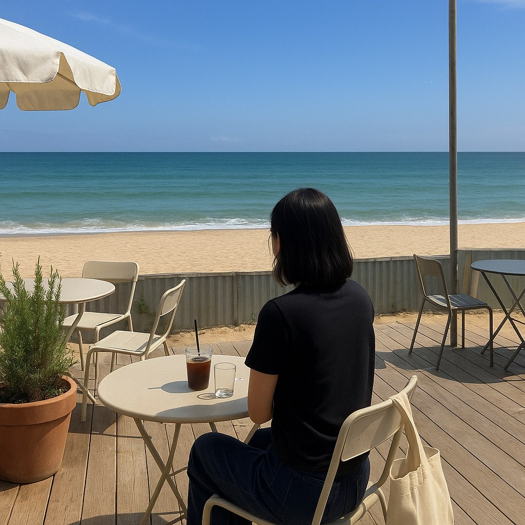 gangneung anmok beach cafe