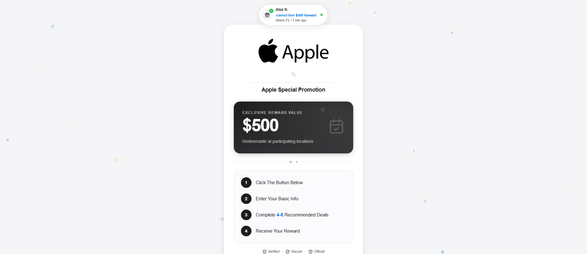 Screenshot of aprew500.com
