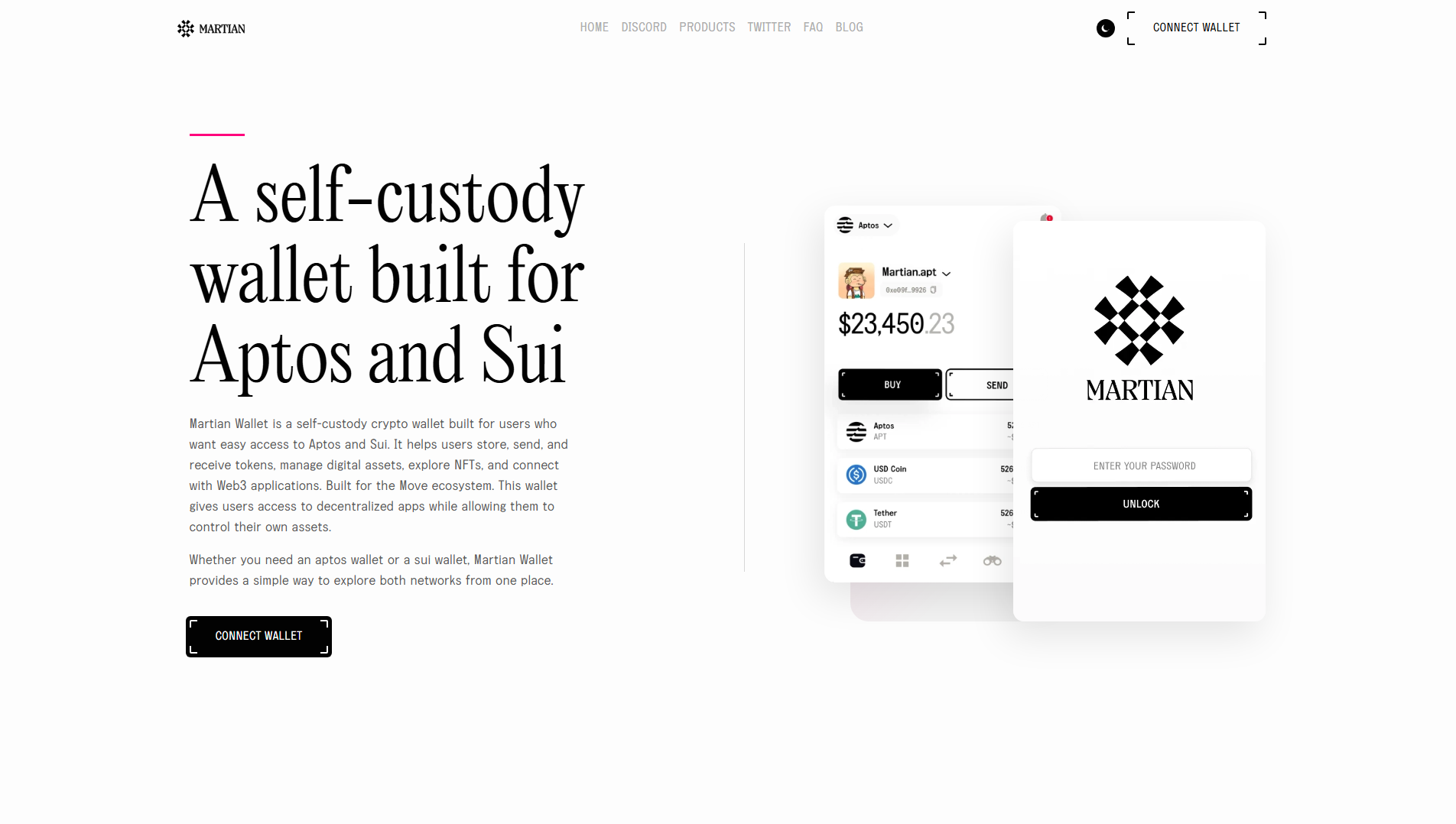 Stored capture of martianwallet.to