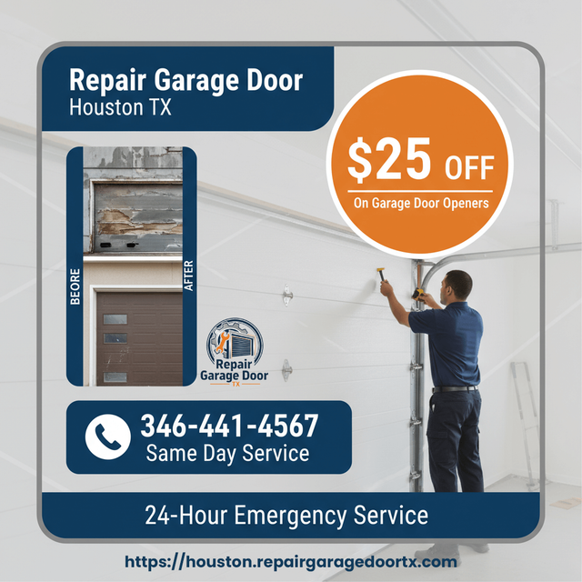 Repair Garage Door Houston TX 