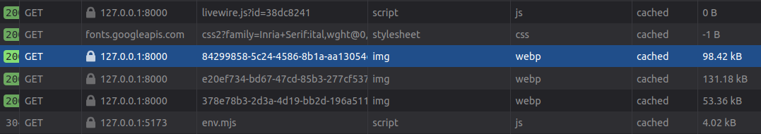 Same image inside an img tag