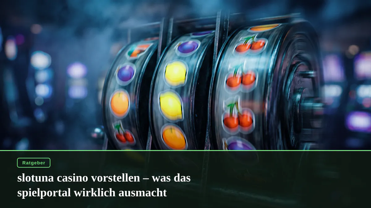 slotuna casino vorstellen – was das spielportal wirklich ausmacht