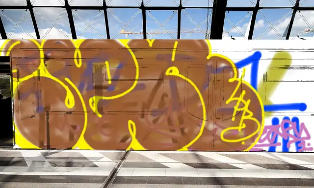 Graffiti artwork by JERR