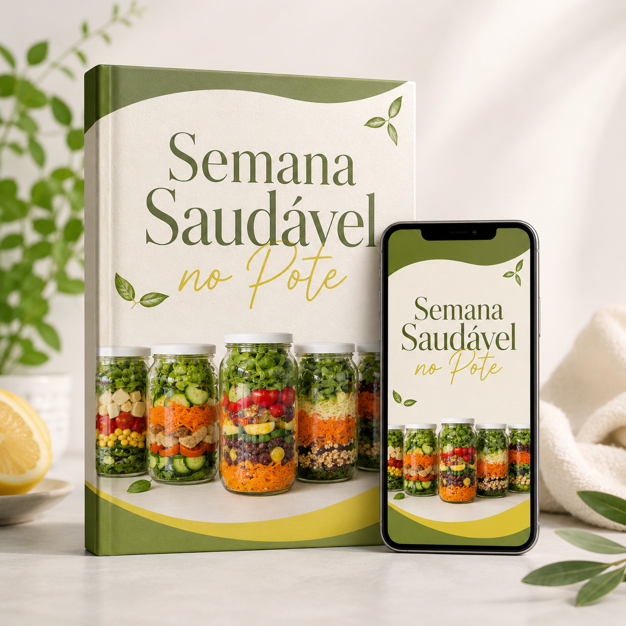 Mockup Semana Saudável no Pote