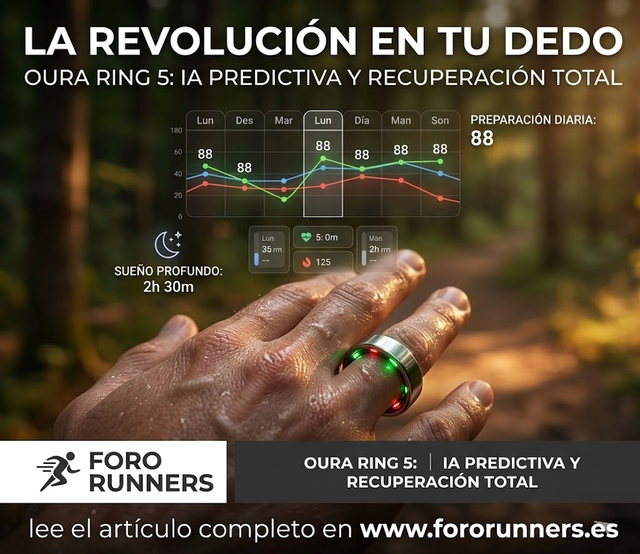 Oura Ring 5: precio, especificaciones y cómo el anillo inteligente con IA transformará la recuperación de los corredores