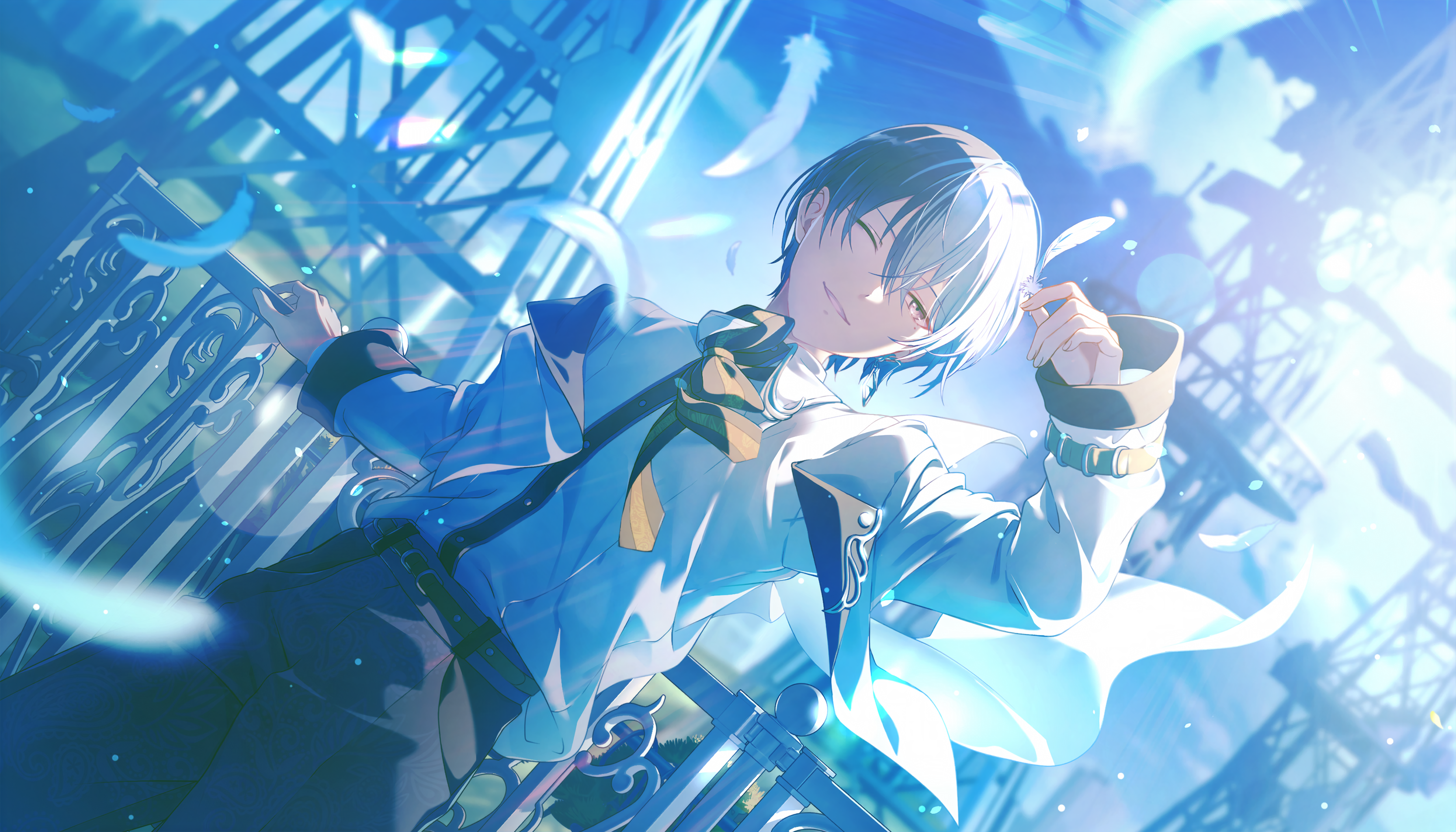 riページ 3月15日まで取り置き プロセカ ラスターカード 青柳冬弥 4K Card Upscale #prsk #pjsk #プロセカ 【丁寧な一杯】 #青柳冬弥