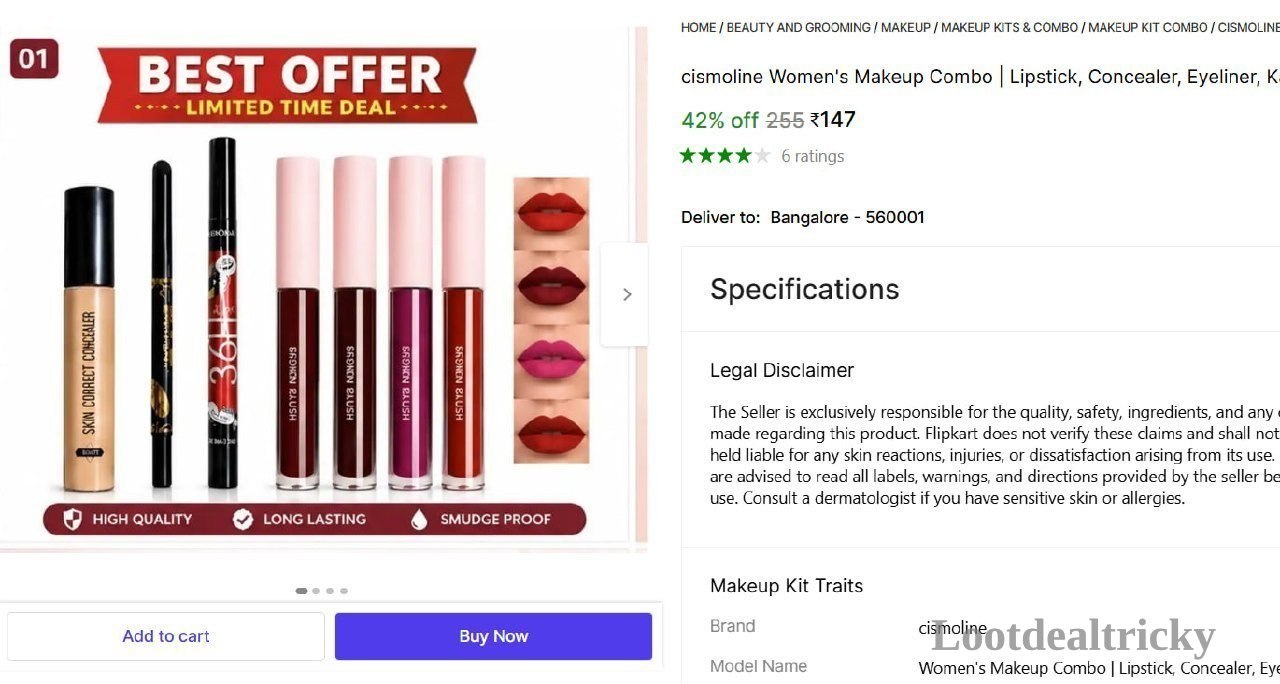 women S Makeup – Just ₹147 | Loot Deal women S Makeup – Just ₹147 | Loot Deal