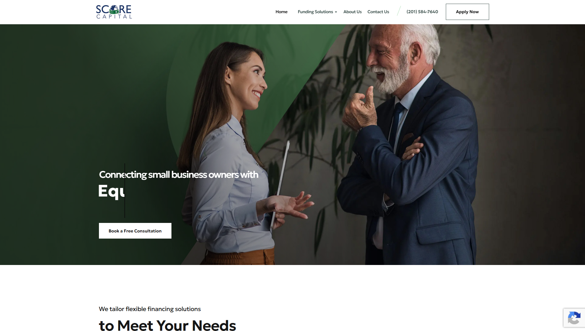 Screenshot of scorecapprime.com