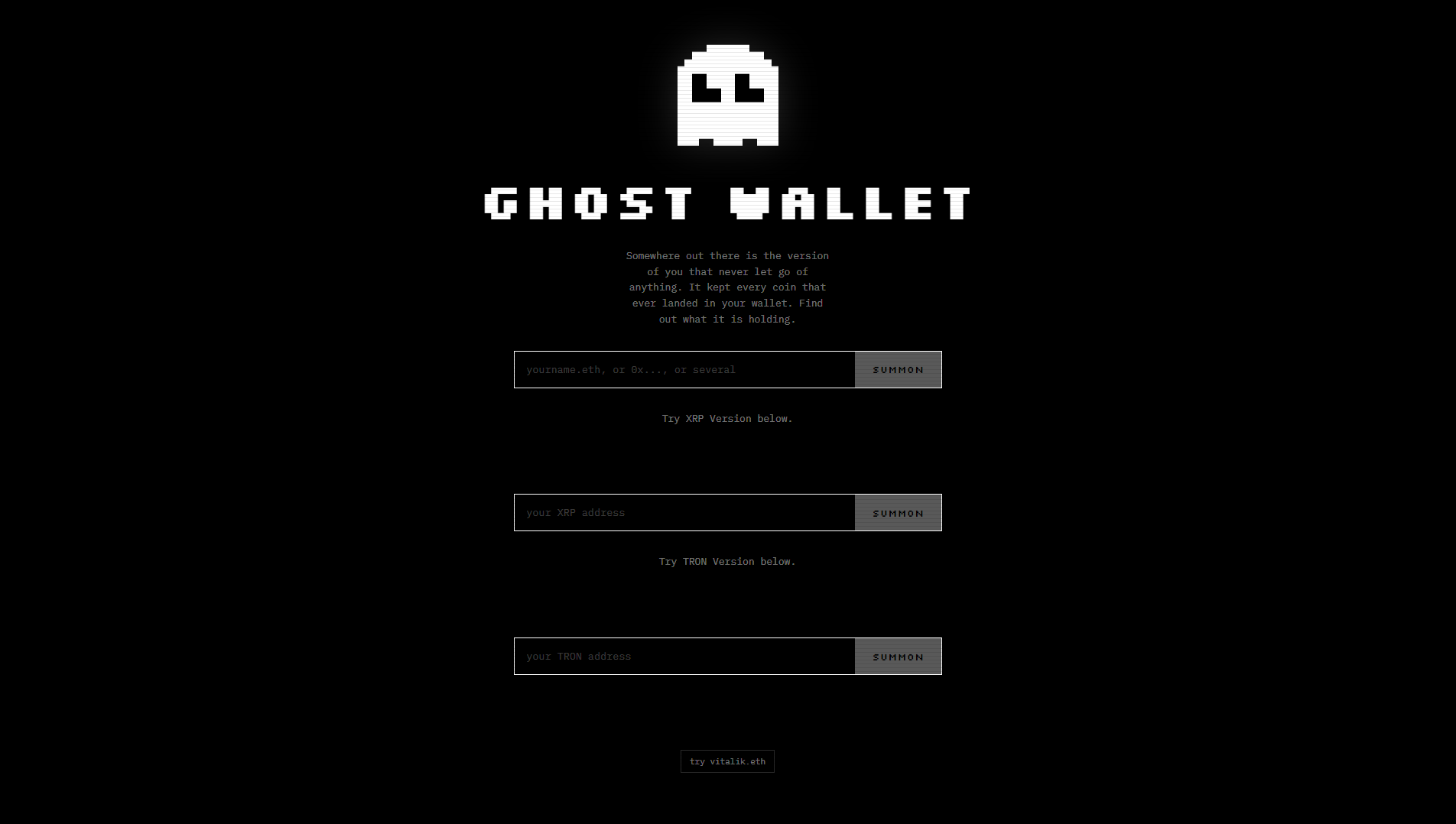 Сохранённый снимок ghostwallet.pages.dev