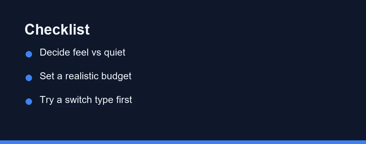 Checklist