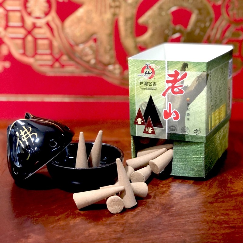 Nhang Viên Đàn Hương Lão Sơn Xanh Đài Loan