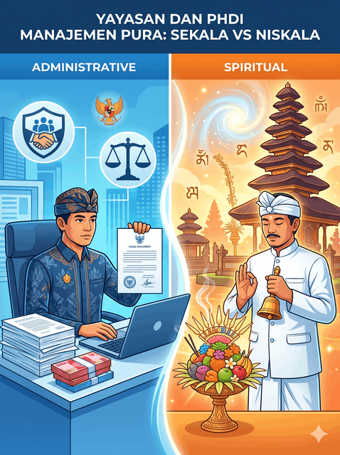 Sekala vs Niskala: Batas Tegas Kewenangan Yayasan dan Otoritas Agama dalam Pengelolaan Pura