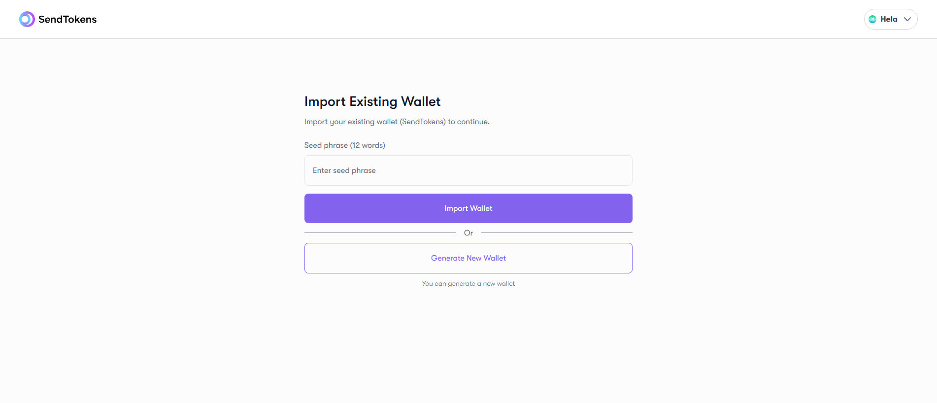 Forensic screenshot of app.usesendtokens.xyz showing the phishing page layout
